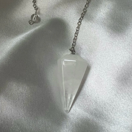 Natural Quartz Pendulum